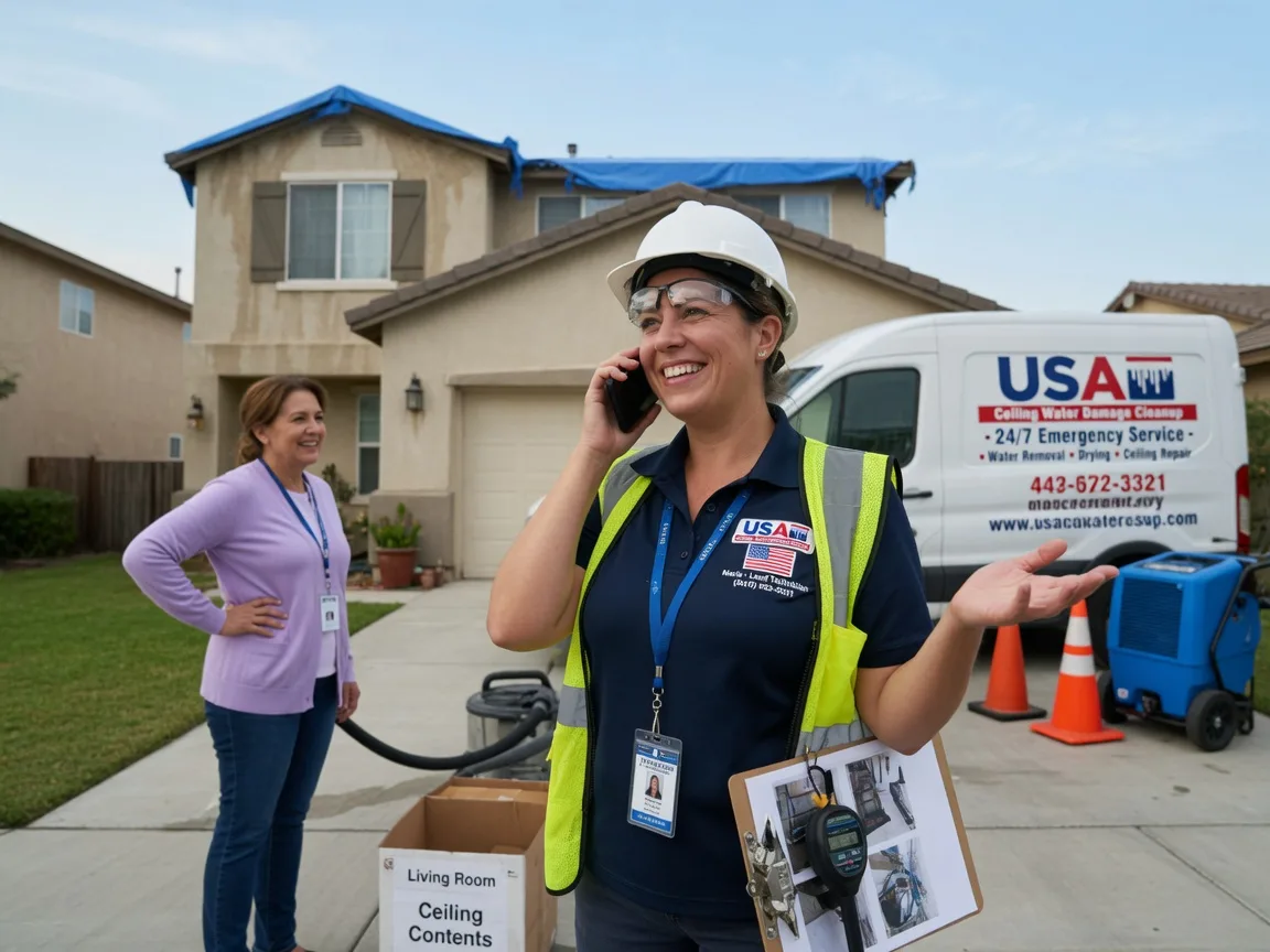 Ceiling Water Damage Restoration Dunlap, IL FAQs